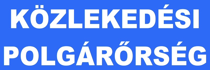 Közlekedési Polgárőrség tábla